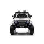 Mamido Mamido Elektrické autíčko OFF ROAD EXTREME 4x4 biele 24V | 200W | 50 kg | EVA | LED | 2,4 Ghz | ECO koža
