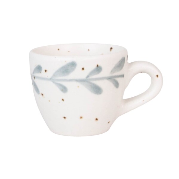 Strömshaga Kameninový hrnček na espresso Viola Leaf