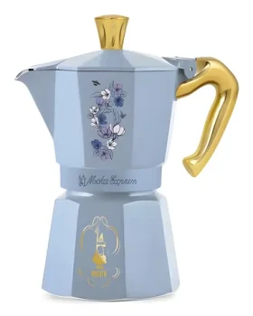 Bialetti Moka Express Bridgerton modrá / Moka kanvička / 6 šálok / 300 ml (2501020205)