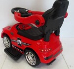 Mamido Odrážadlo J7 červené, odrážadlo vozítko s hudobnými funkciami