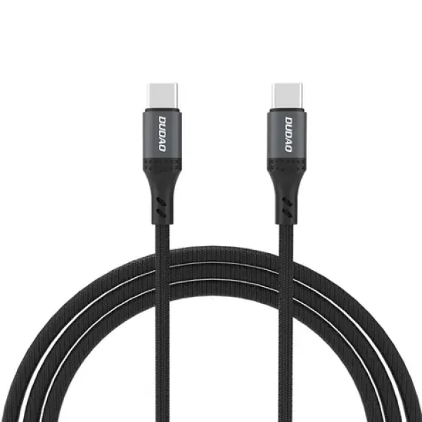 Dudao Dátový kábel L3CC / USB-C / USB-C / 60W / 2 m / čierna (181522)