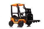 Mamido Detský elektrický vysokozdvižný vozík JCB žltý