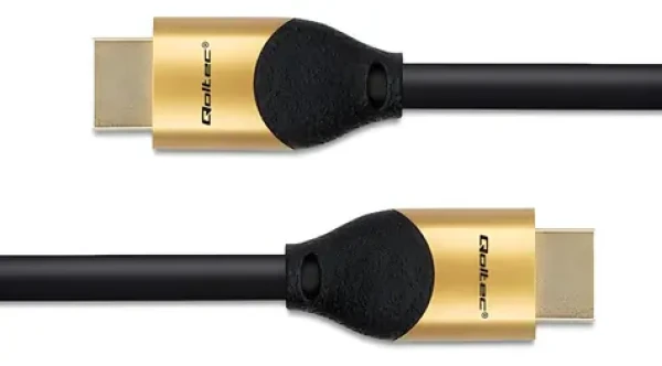 HDMI 2.1 kábel pozlátený 1 m / Kábel HDMI / Ultra High Speed / 8K 60Hz / 48 Gbit / s / 30AWG (50354)