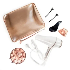 ETA ETA732090010 Fenité biela / Darčeková sada starostlivosti o vlasy / fén / kefa na vlasy / klipy na vlasy / taška (ETA732090010)