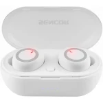 Sencor SEP 510BT biela / Bezdrôtové slúchadlá / mikrofón / Bluetooth 5.0 / dobíjacie púzdro (8590669287956)
