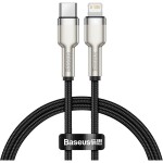 Baseus CATLJK-01 Kábel USB-C (M) - Lightning (M) 0.25 m čierna / 20W (CATLJK-01)