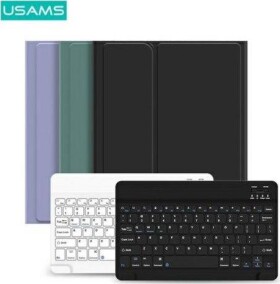 Usams Winro Case with keyboard Apple iPad 9.7 zielone green cover white keyboard IPO97YRXX02 US-BH642