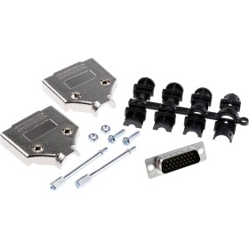 MH Connectors MHDTPK15HD26MS-K sada D-SUB kolíkové lišty 180 ° Pólov: 26 spájkovaný 1 ks; MHDTPK15HD26MS-K