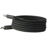 Audi USB-C - USB-C kábel čierna / Kábel / 20V / 3A / 60W (AU-CB01CTC-GT/D1-BK)
