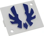 Bitfenix Logo Shinobi tmavo modré / Doplnok pre skriňu / Midi Tower Shinobi (BFC-SNB-150-DBLOG-SP)