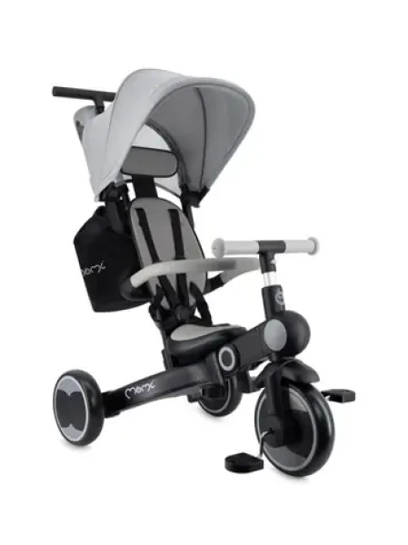 Momi SOLIVIA šedá / Trojkolka / od 12 mesiacov / nosnosť: 25 kg (ROTR00017)