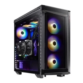 ADATA Battlecruiser čierna / E-ATX / 2x USB-A 3.0 / 1x USB-C / 4X 120mm / bez zdroja / priehľadná bočnica (BATTLECRUISER-BKCWW)