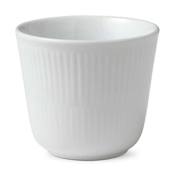 Royal Copenhagen Porcelánový termohrnček White Fluted 260 ml