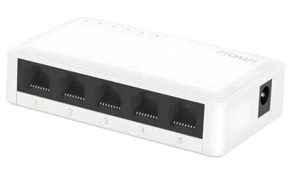 Imou SG105C-V2 biela / Switch / 5 portov / 10/100/1000 Mbps / RJ45 (SG105C-V2)