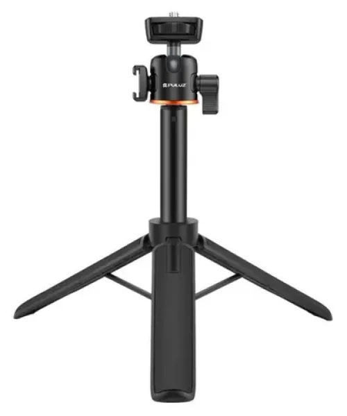Puluz PU732B čierna / Statív so selfie tyčou / výška 20,5-55,2 cm / závit 1/4” / hliníková zliatina, nylon (PU732B)