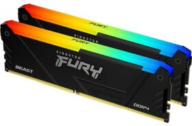 Kingston FURY Beast RGB 32GB (2x16GB) DDR4 2666MHz 1Gx8/CL16/DIMM/XMP (KF426C16BB12AK2/32)