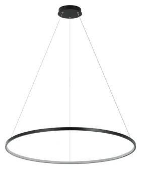 Light Presti Ring 48W / Závesné LED svietidlo / kruhové (LP-909/1P L BK CCT)
