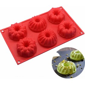 Silikónová forma na mini bábovky 30 × 17 cm - Cakesicq - Cakesicq