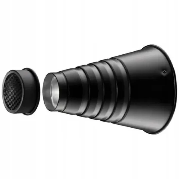 WESTCOTT Snoot + Grid / Štúdiový snoot s mriežkou / 1 ks (810008712177)