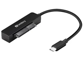 Sandberg USB-C konvertor na SATA USB 3.1 Gen.2 čierna (136-37)