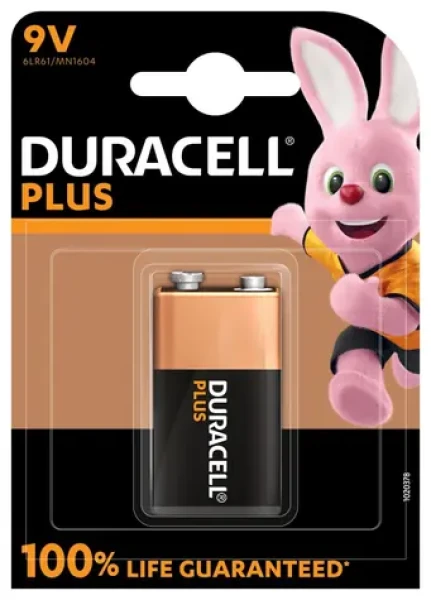 Duracell PLUS MN1604 9V / Batéria / Alkalická / 1 ks (818)