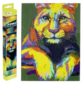 GRAFIX Diamantové maľovanie Panter 40x50 cm