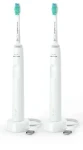 Philips Sonicare 3100 HX3675-13 Set zubných kefiek biela / Elektrická zubná kefka / 31 000 pulzov / časovač / 2ks (HX3675/13)