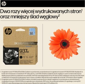 HP HP 937e EvoMore (4S6W9NE) Ink Cartridge, Black