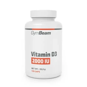 Vitamín D3 2000 IU - GymBeam (120 kaps.) (6503-5-120caps-01)