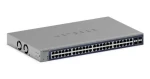 Netgear GS752TXUP / Switch / 48x Gigabit RJ-45 / PoE / Šedá (GS752TXUP-300EUS)