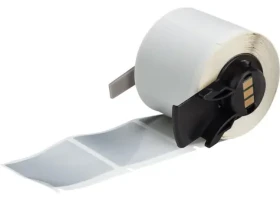 BRADY Metalizované polyesterové štítky pre M610/M611/BMP61/M710/BMP71 / Etikety do tlačiarne / 3,81x3,81 cm / strieborné (M6-32-435)