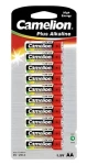 Camelion PLUS Alkaline AA (LR06) 10ks / Alkalická batéria / 1,5 V / 2700 mAh (11001006)