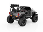 Mamido Mamido Elektrické autíčko Buggy BIG FOOT 4x4 sivé 24V | 800W | 60 kg | EVA | LED | 2,4 Ghz | ECO koža