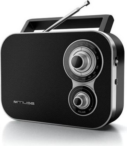 Muse Muse M-051R Black, 2-band portable radio,