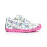 Lurchi Noah Leather White/Rosa barefoot topánky 22 EUR