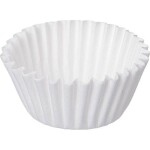 Orion papierové formičky na muffiny biele priemer dna 2,9 cm (100 ks) 120008 dortis - Orion