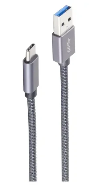 Shiverpeaks USB-A - USB-C adaptérový kábel / Kábel / USB 3.2 Gen 2 / 10 Gbps / 2 m (BS13-38030)