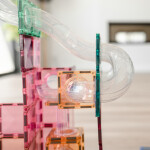 Connetix Connetix Tiles - Magnetická Stavebnica Pastelová Guličková Dráha 80 ks