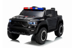 Mamido Mamido Elektrické autíčko Dodge Ram čierne s majákmi 4x4 | 12V10Ah