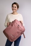 Príručná batožina 55x40x20 Travelite Kick Off Multibag Backpack Rosé