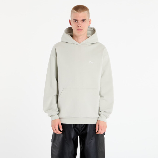 Mikina DIME Cursive Small Logo Hoodie UNISEX Charcoal Moss M