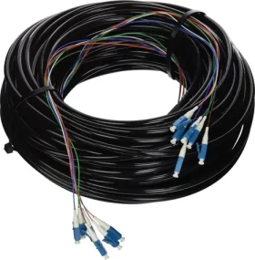 Ubiquiti UFiber SM 100 / Optický kabel / 6x single-mode / LC/LC / 30 m / venkovní provedení (FC-SM-100)