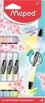 Maped Zvýrazňovače Maped Fluo Peps Duo Pastel - súprava 3 ks (151049)