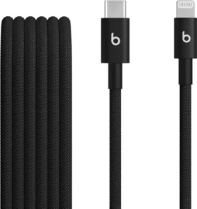 Beats kábel USB-C (M) - Lightning (M) 1.5m čierna / opletený (MDGK4EE/A)