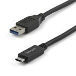 StarTech kábel USB-C na USB-A (3.0) 1 m čierna / 10Gbps (USB31AC1M)