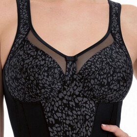 Pohodlný korzet Clara Art 3573 čierny - Anita Classix 001 black 100E