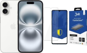 Apple iPhone 16 256GB White (MYEF3) + FlexibleGlass
