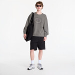 Mikina C.P. Company Diagonal Fleece Boxy Logo Crewneck Sweatshirt Gunmetal XXL