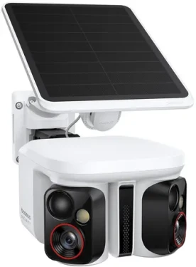 Baseus Security X1 Pro Dual Camera 3K biela / Vonkajšia IP kamera (6932172694814)