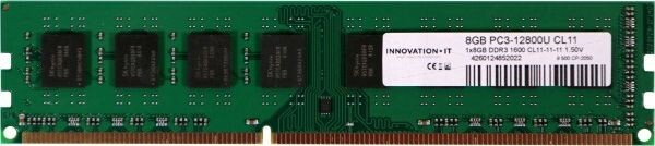 Innovation IT DDR3, 8 GB, 1600MHz, CL11 (4260124852022)